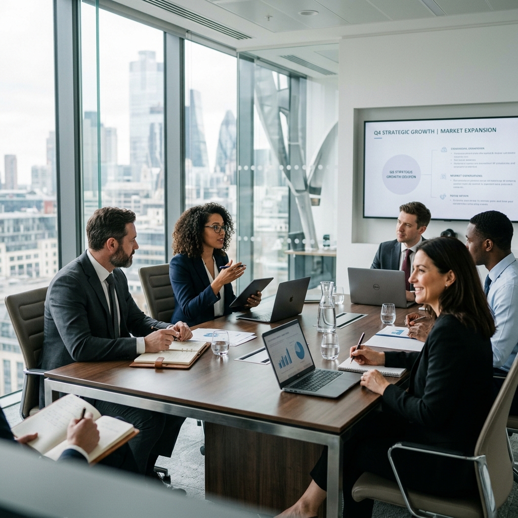 Business team in meeting